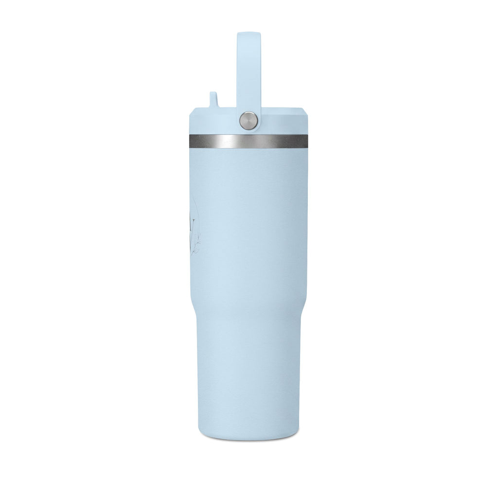 Nomad 32oz Insulated Tumbler — Travel Water Bottle with Handle (Minimalist Beige)