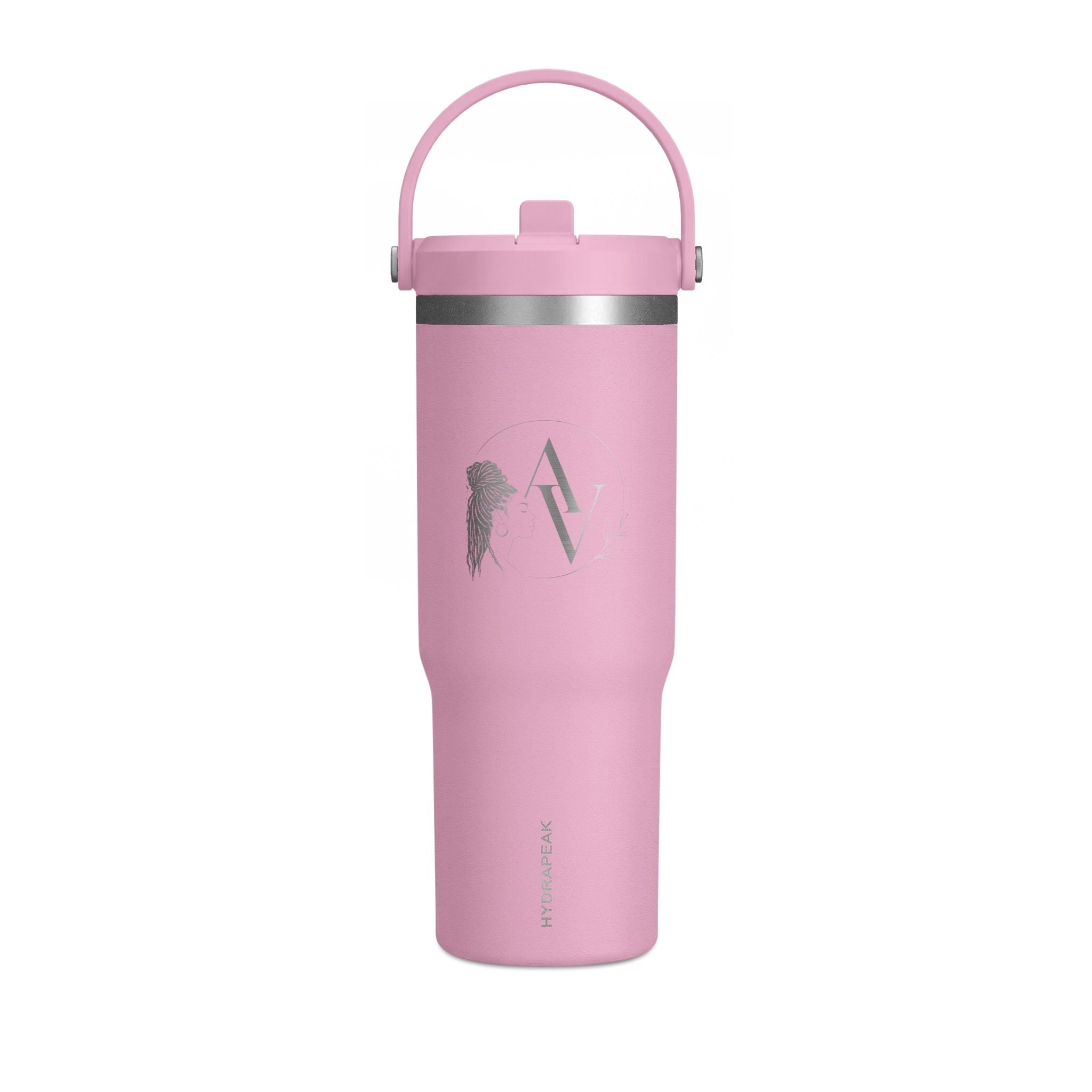Nomad 32oz Insulated Tumbler — Travel Water Bottle with Handle (Minimalist Beige)