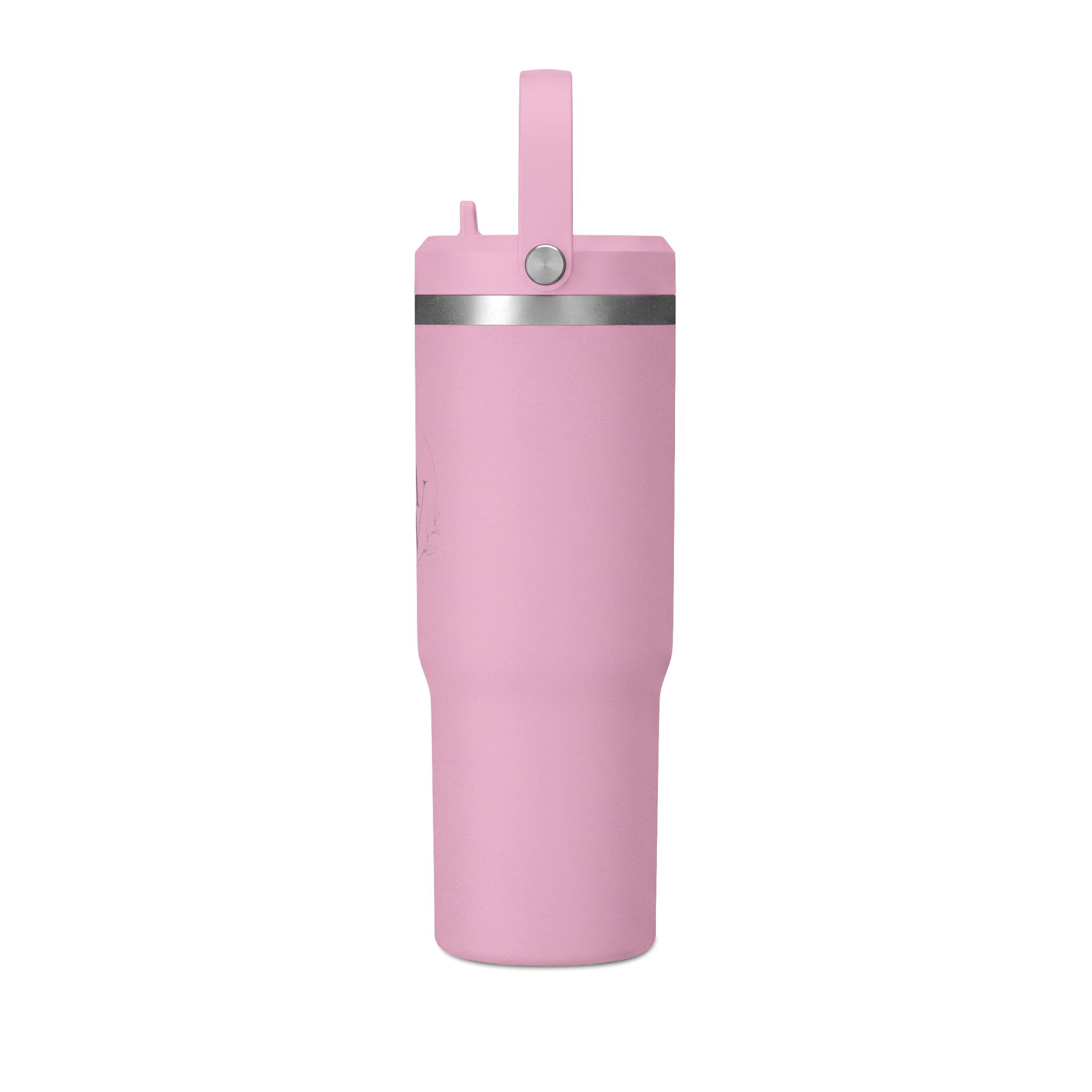 Nomad 32oz Insulated Tumbler — Travel Water Bottle with Handle (Minimalist Beige)