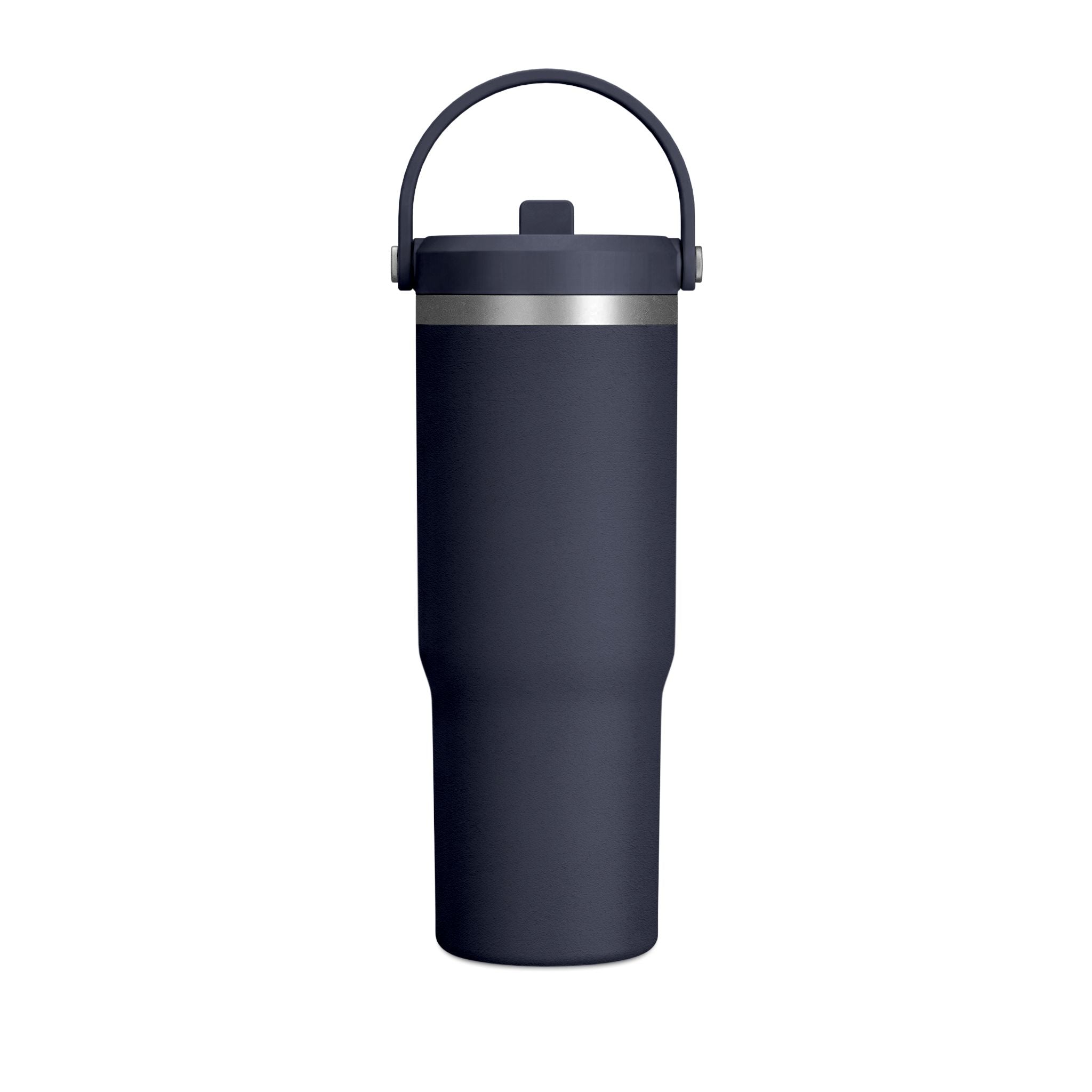Nomad 32oz Insulated Tumbler — Travel Water Bottle with Handle (Minimalist Beige)