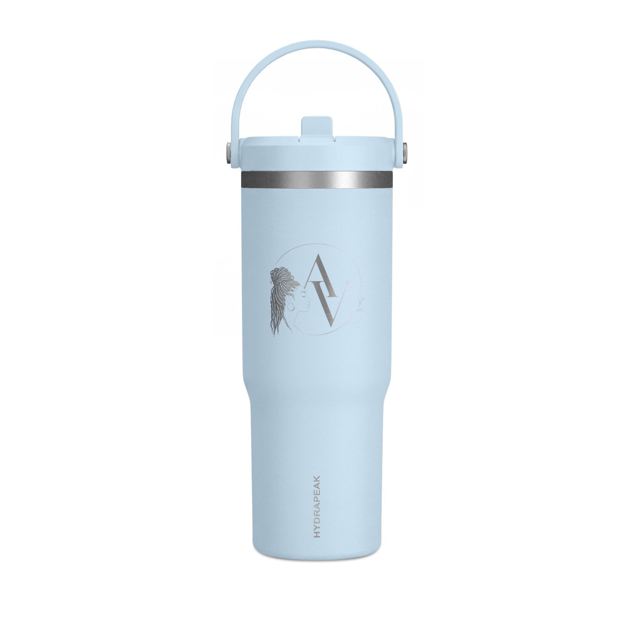 Nomad 32oz Insulated Tumbler — Travel Water Bottle with Handle (Minimalist Beige)