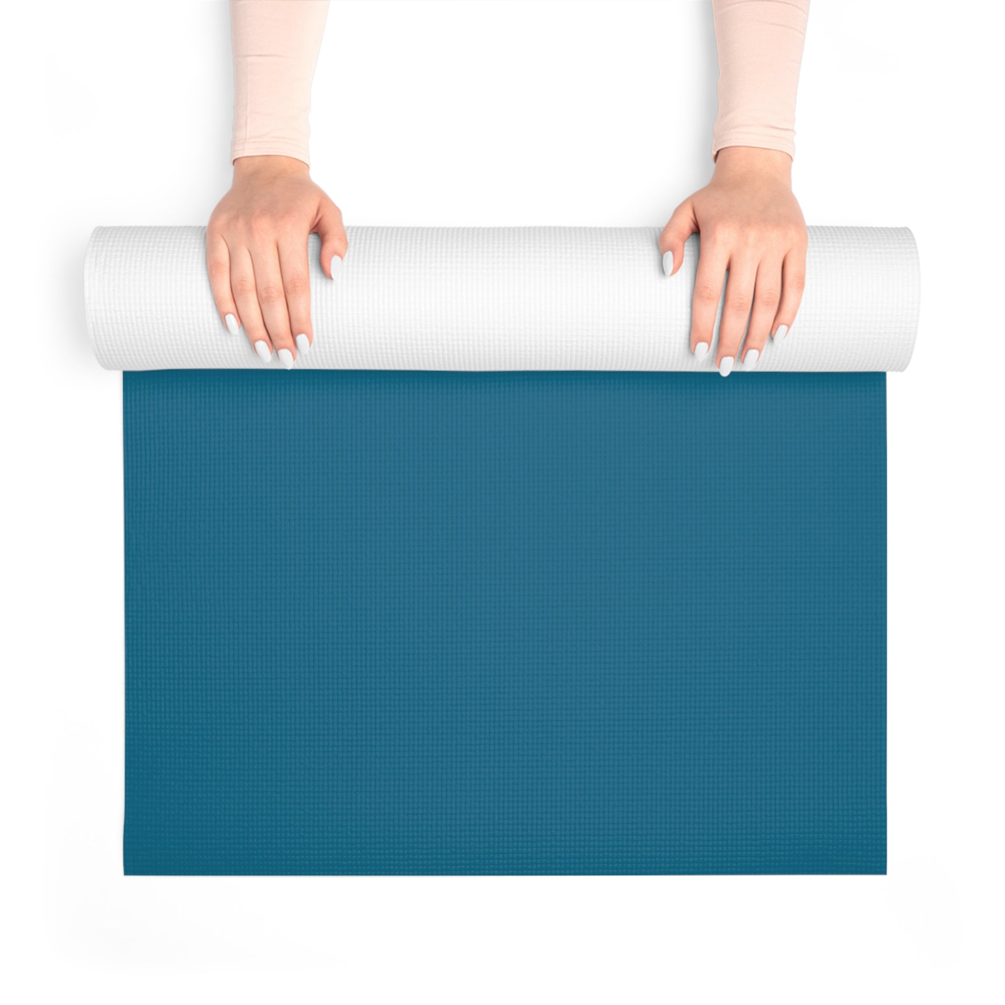 Yoga Mat — Apex Mind & Body Foam Yoga Mat, Neutral Meditative Design